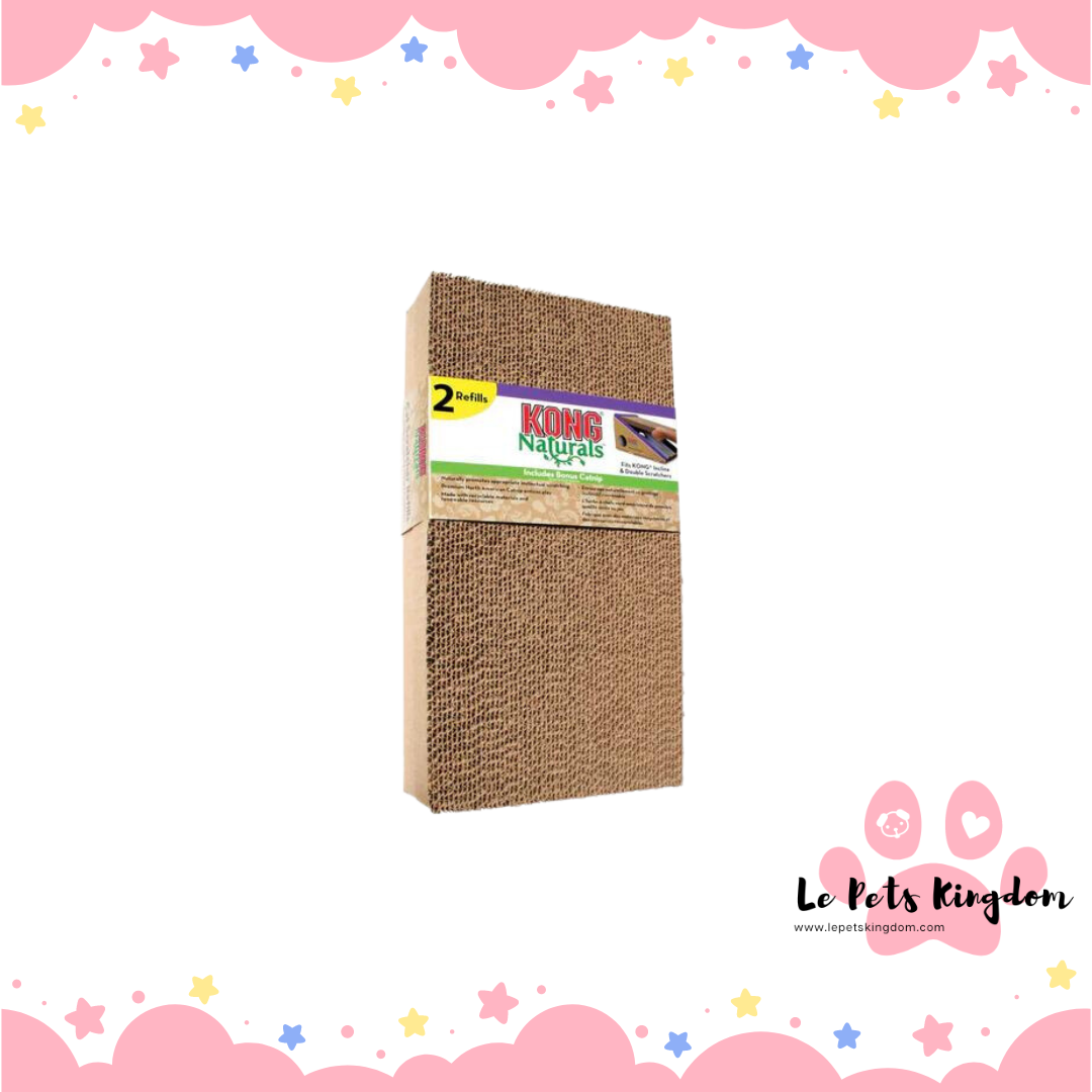 KONG Naturals Cat Scratcher Refill 2pack