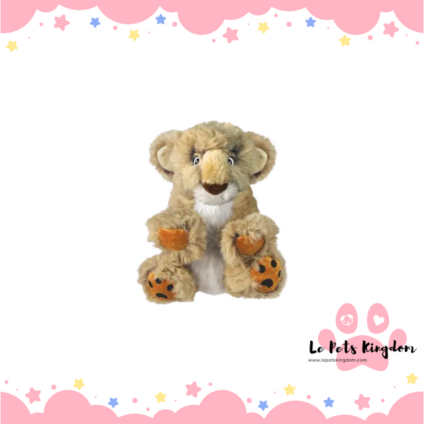 KONG Comfort Kiddos Lion Plush Dog Toy