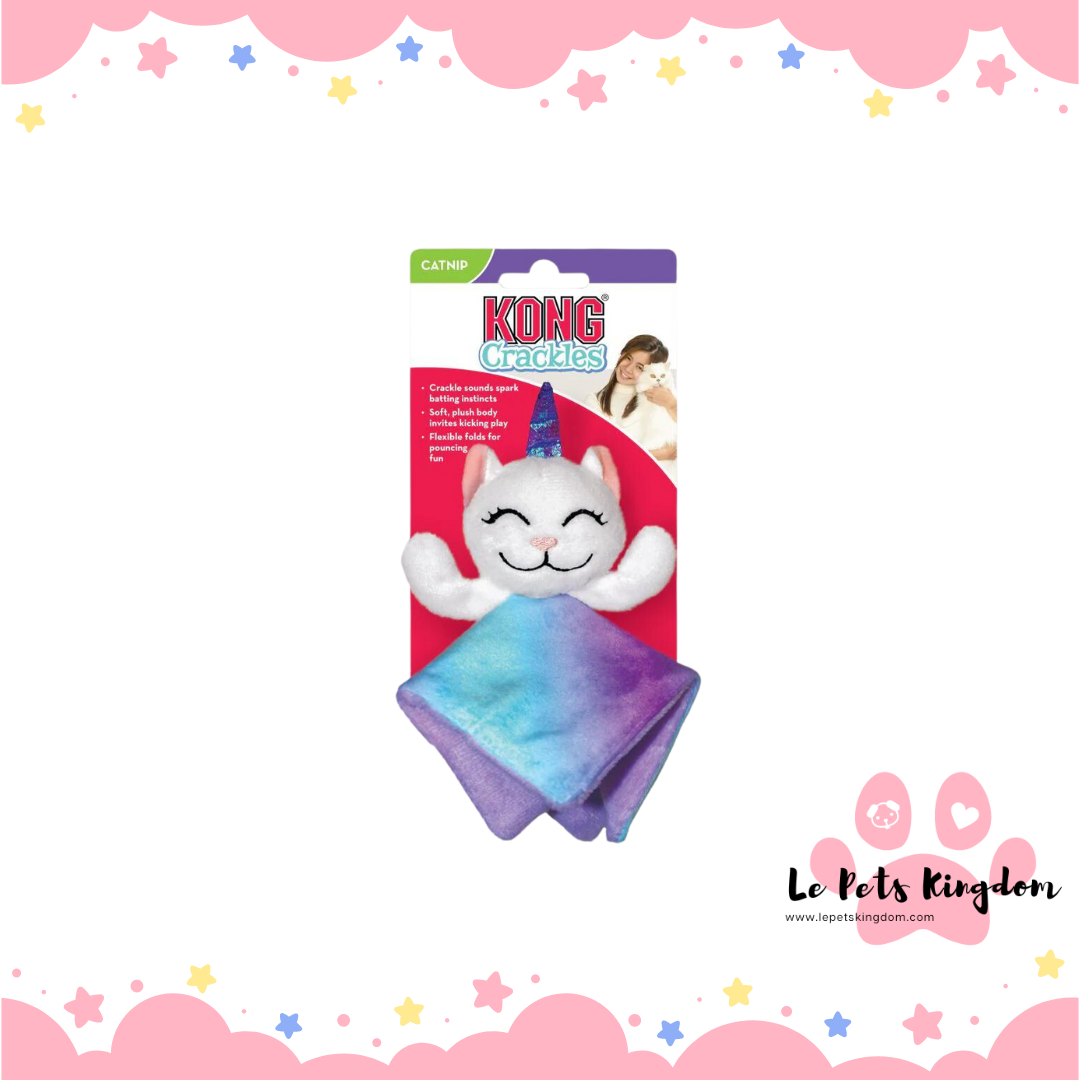 KONG Crackles Caticorn Cat Toy