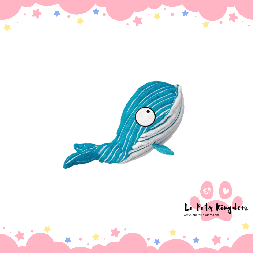 KONG Cuteseas Whale Dog Toys