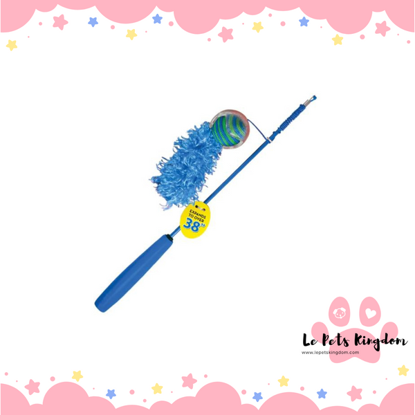 KONG Fishing Pole Teaser Cat Toy