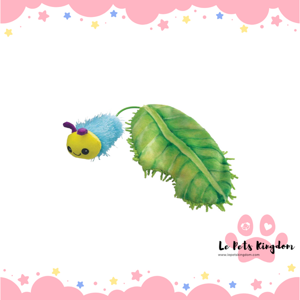 KONG Flingaroo Caterpillar Cat Toy
