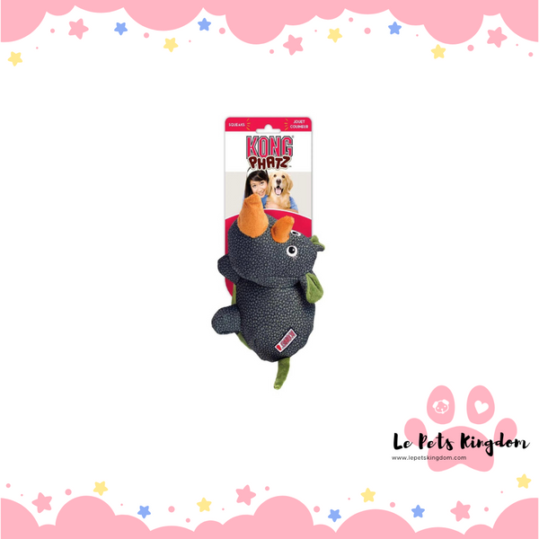 KONG Phatz Rhino Dog Toys