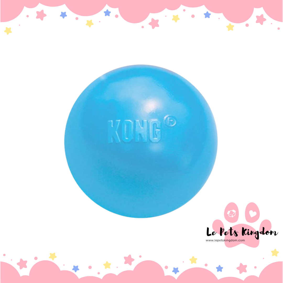 KONG Puppy Ball Dog Toy (Blue)
