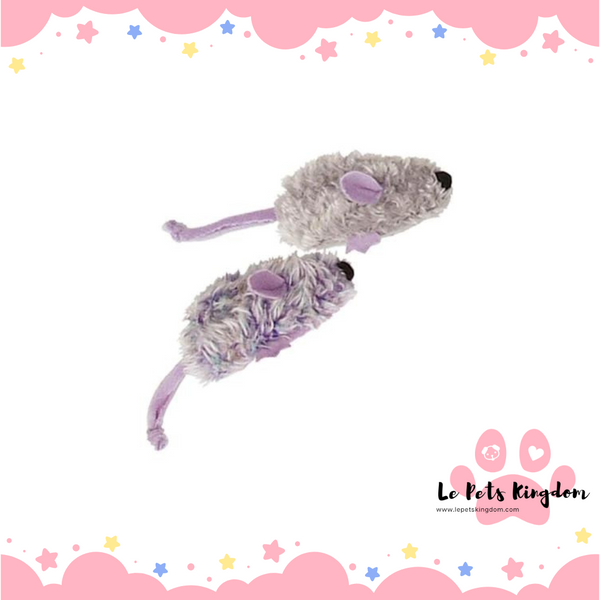 KONG Frosty Mice Refillable Catnip Cat Toy