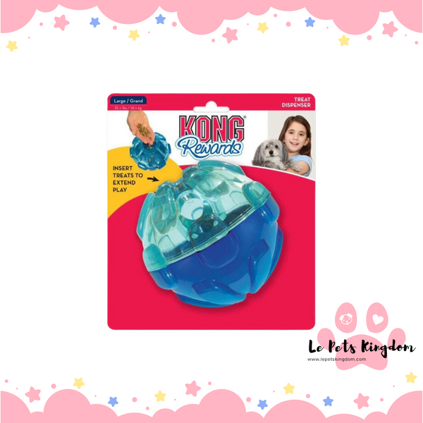 KONG Rewards Ball Treat Dispensing Dog Toy