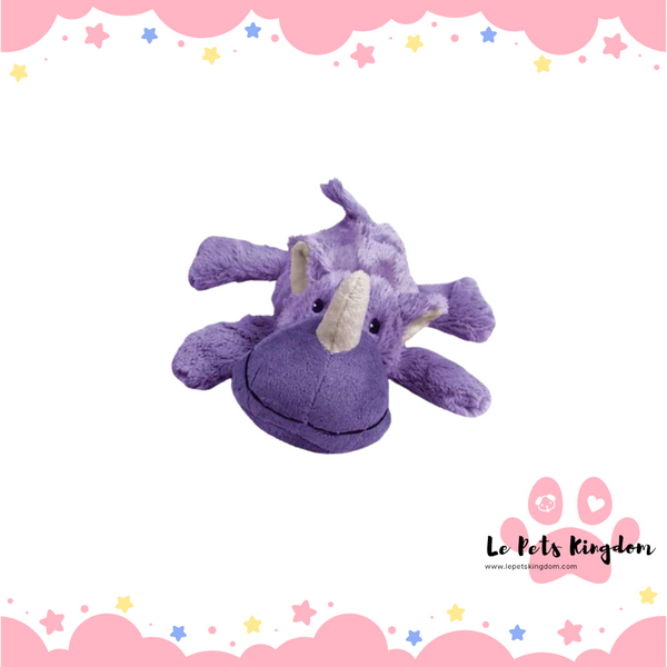 KONG Cozie Rosie Rhino Dog Toy