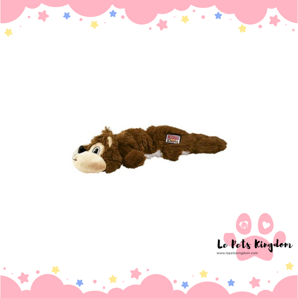 KONG Scrunch Knots Squirrel Dog Toy Small / Medium