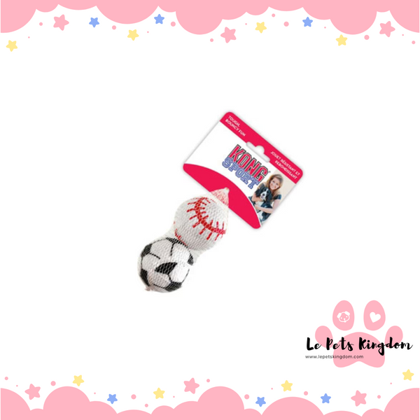 KONG 3-Pack Sport Balls Dog Toy Large