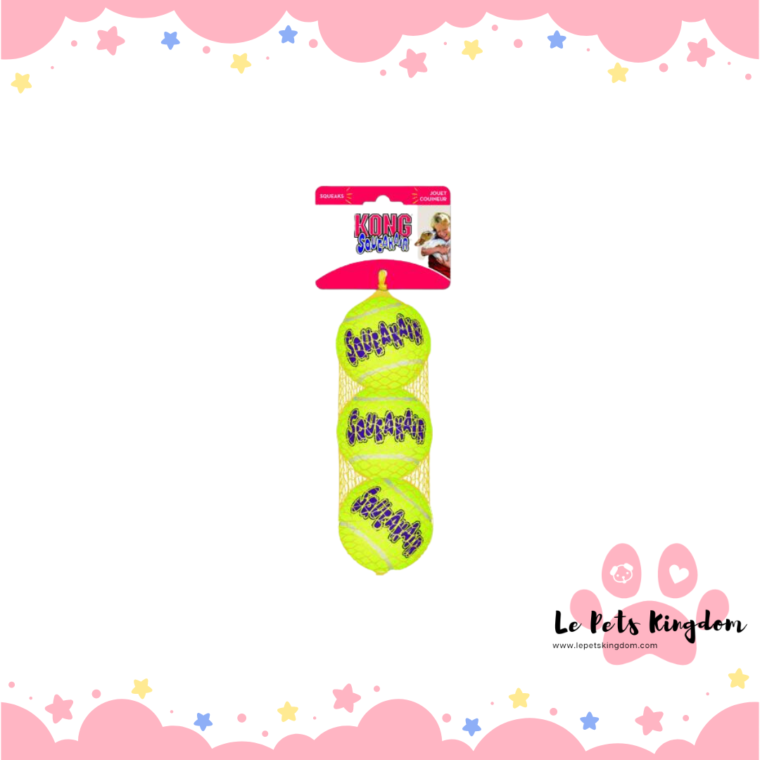 Kong Air Dog Squeaker Tennis Ball Small