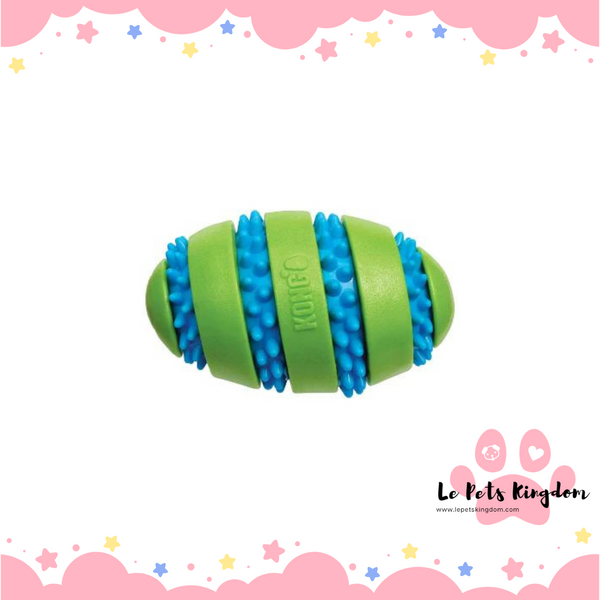 KONG Squeezz Goomz Football Dog Toy