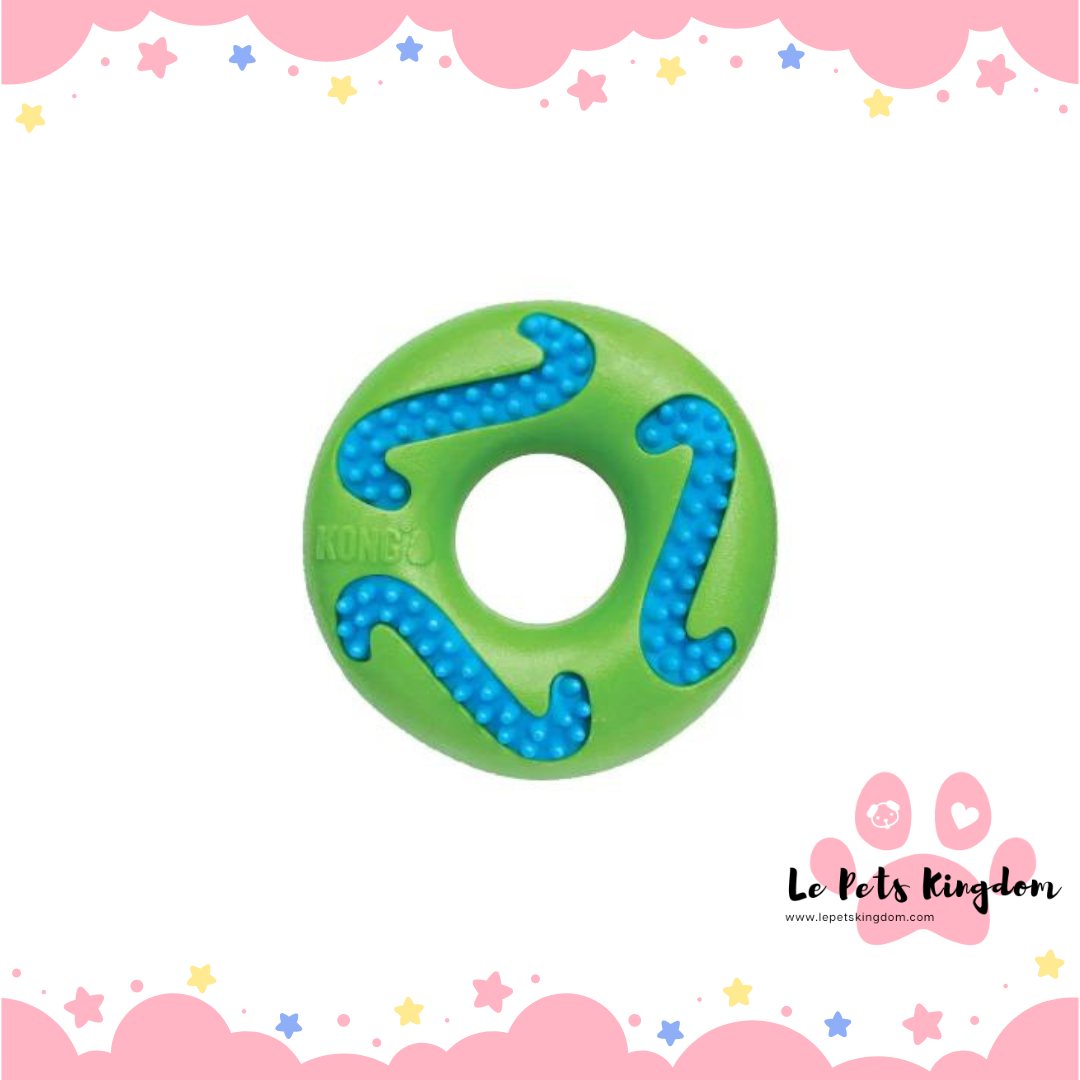 KONG Squeezz Goomz Ring Dog Toy