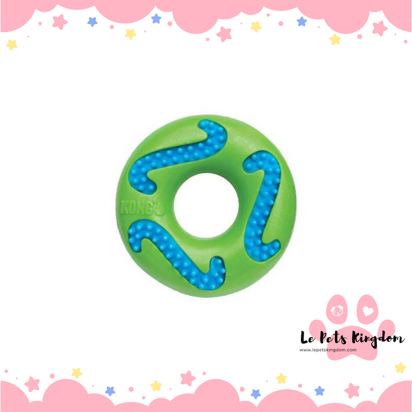 KONG Squeezz Goomz Ring Dog Toy