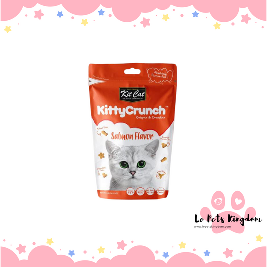 [BUNDLE OF 5] Kit Cat KittyCrunch Salmon Cat Bites 60g