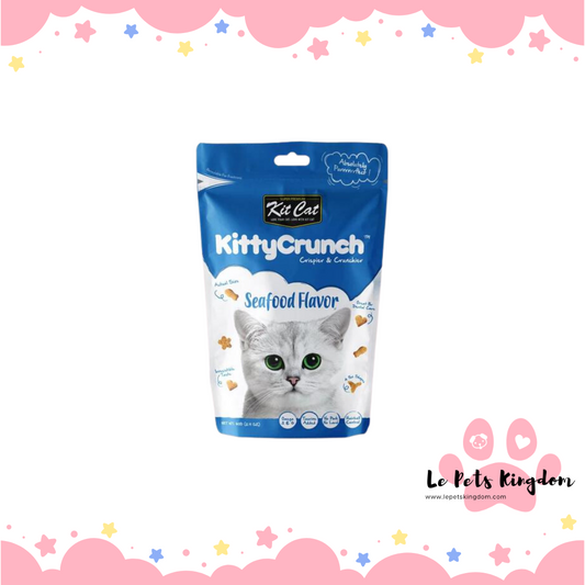 [BUNDLE OF 5] Kit Cat KittyCrunch Seafood Cat Bites 60g