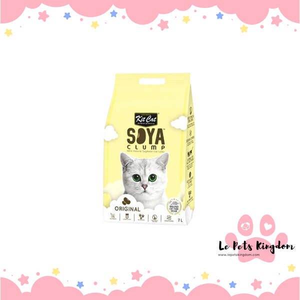 Kit Cat Soya Clump Original Cat Litter 7L
