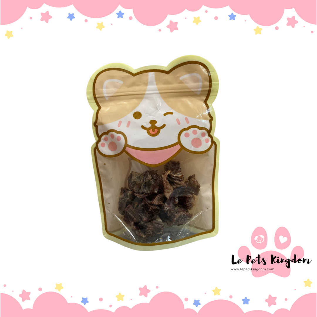 Homemade Dehydrated Lamb Cube Treats