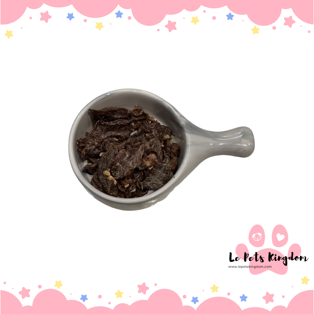 Homemade Dehydrated Lamb Slice Treats