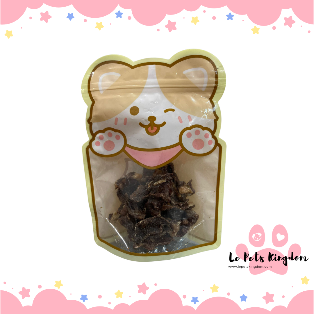 Homemade Dehydrated Lamb Slice Treats