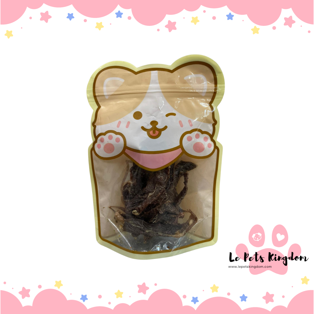 Homemade Dehydrated Lamb Strip Treats