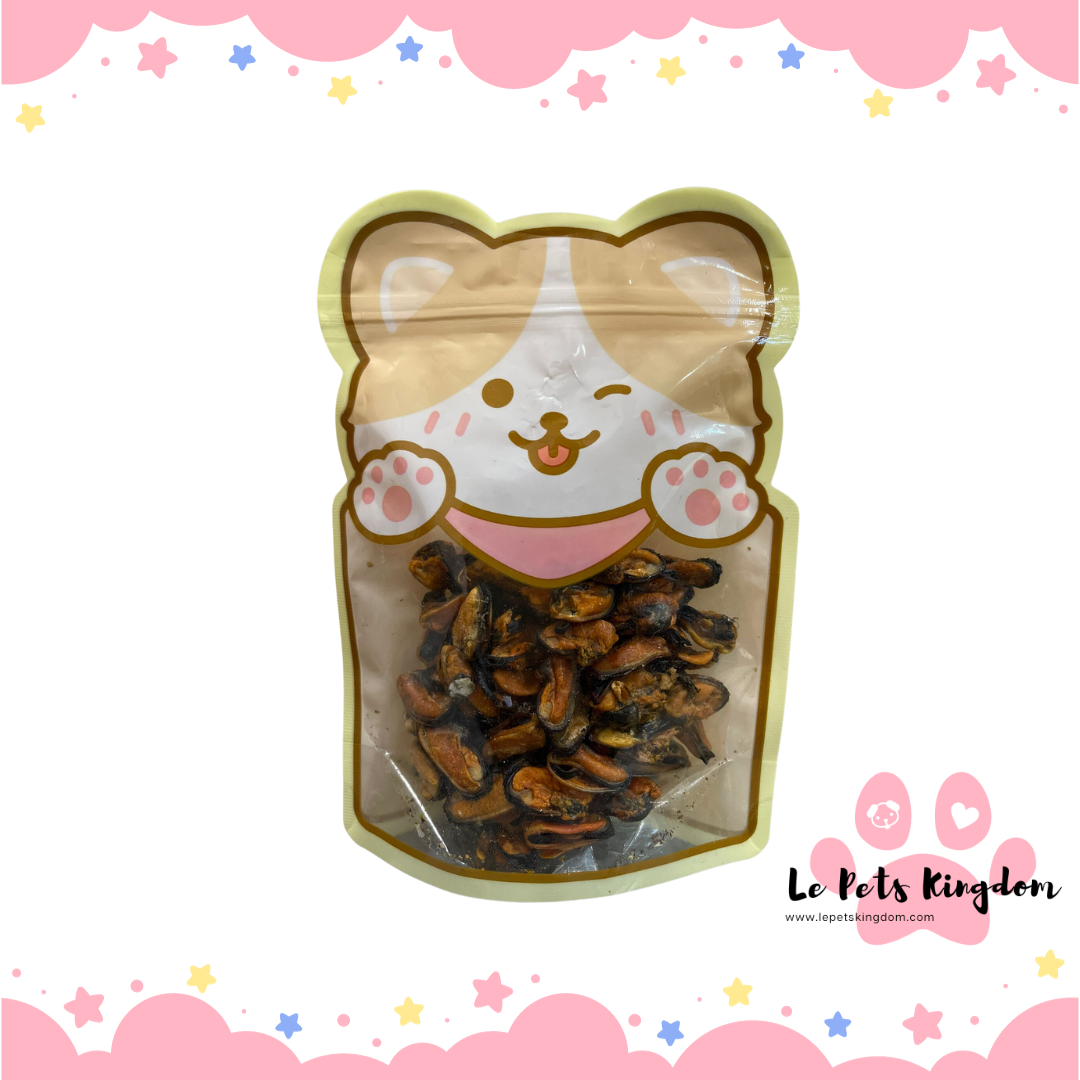 Homemade Dehydrated Mussels Treats