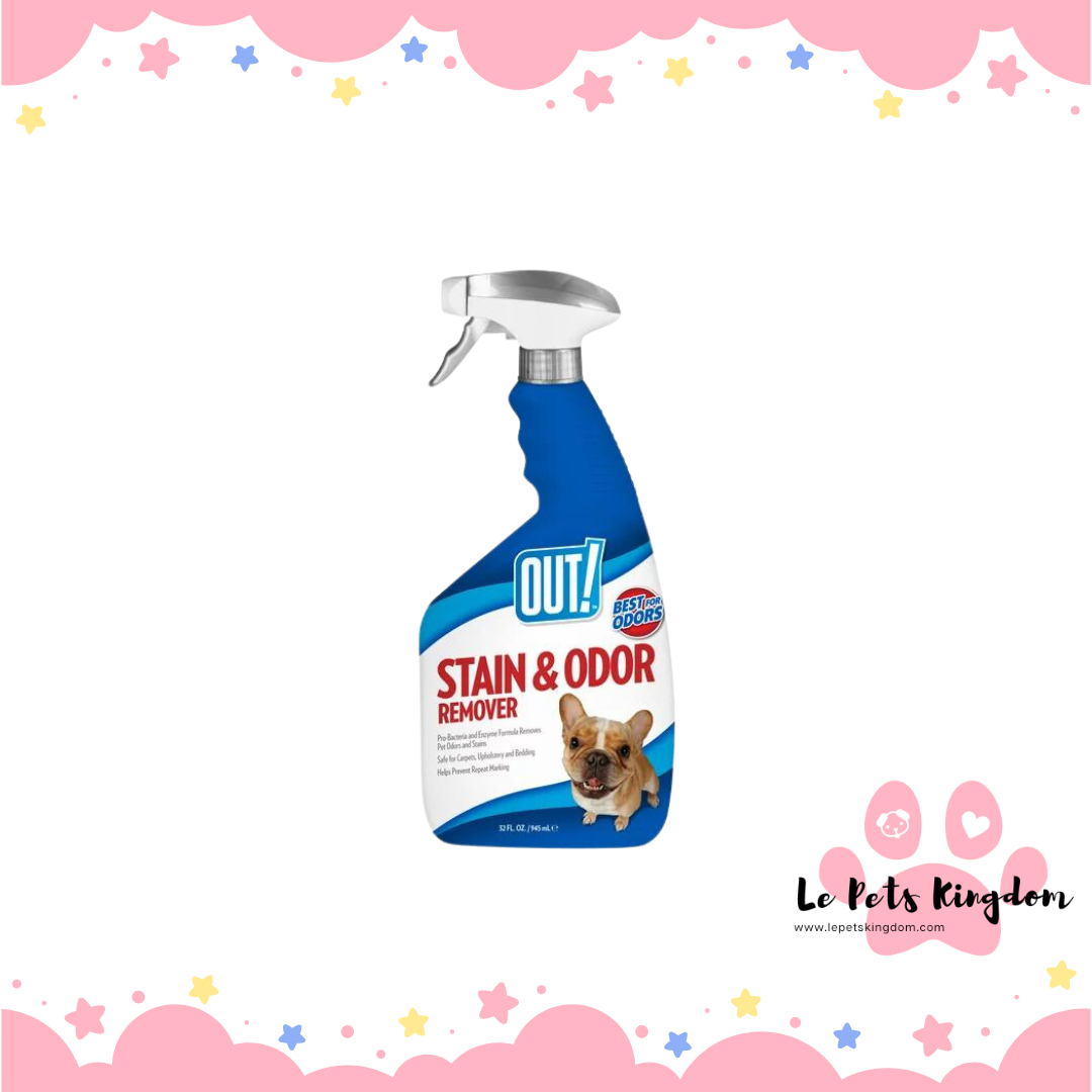 OUT! Stain & Odor Remover Spray 945ml