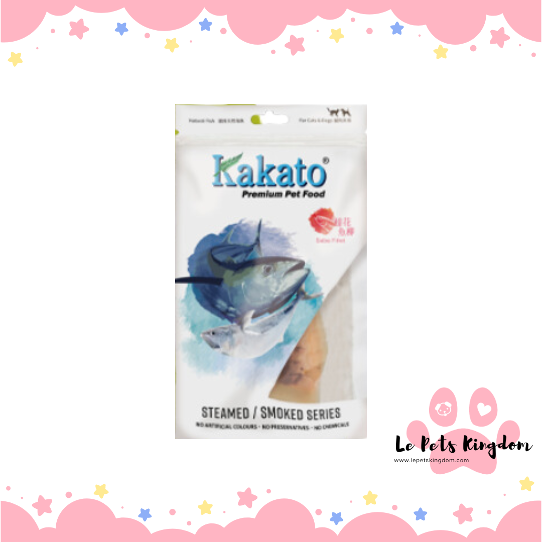 Kakato Premium Healthy Snack Saba Fillet Cat & Dog Treats 80g