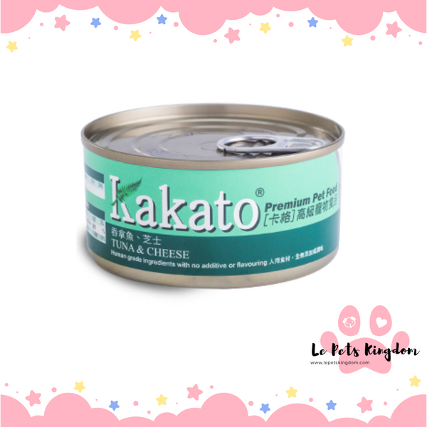 Kakato Tuna And Cheese Canned Food For Cat & Dog Food