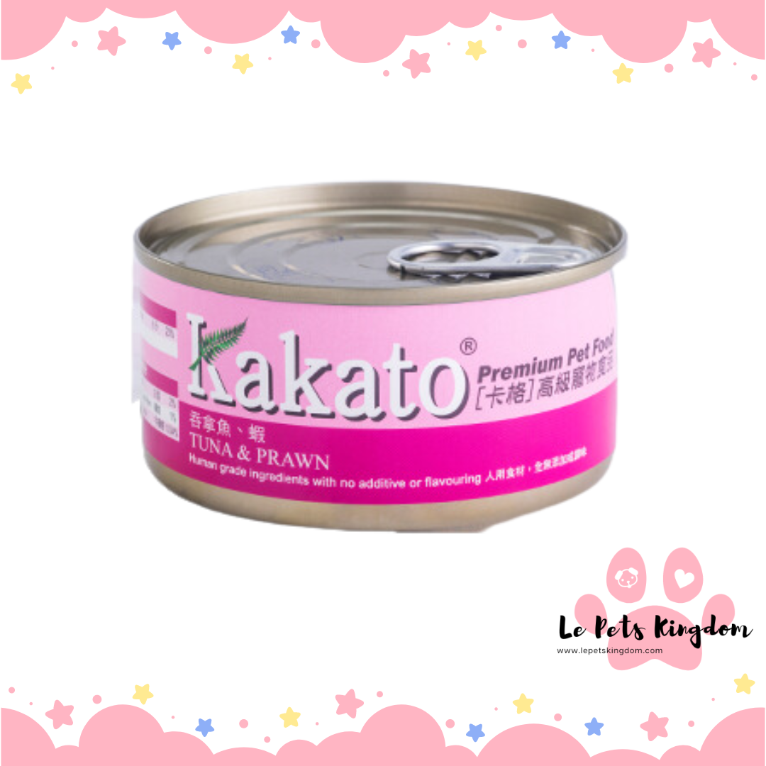 Kakato Tuna And Prawn Canned Food For Cat & Dog Food