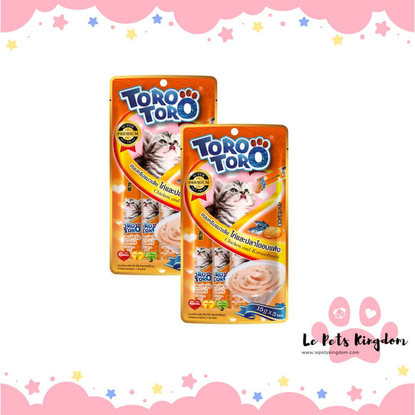 [BUNDLE OF 2] Toro Toro Chicken With Katsuobushi Liquid Cat Treats 75g