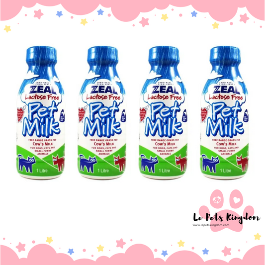 [BUNDLE OF 4] ZEAL Lactose Free Pet Milk 1L