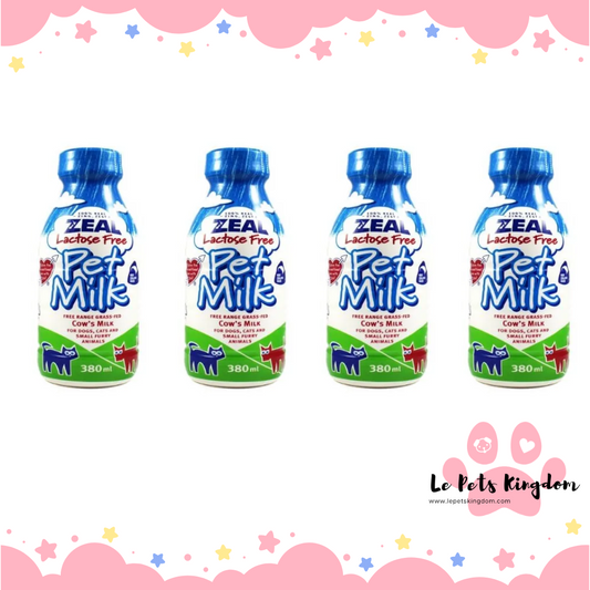 [BUNDLE OF 4] ZEAL Lactose Free Pet Milk 380ml