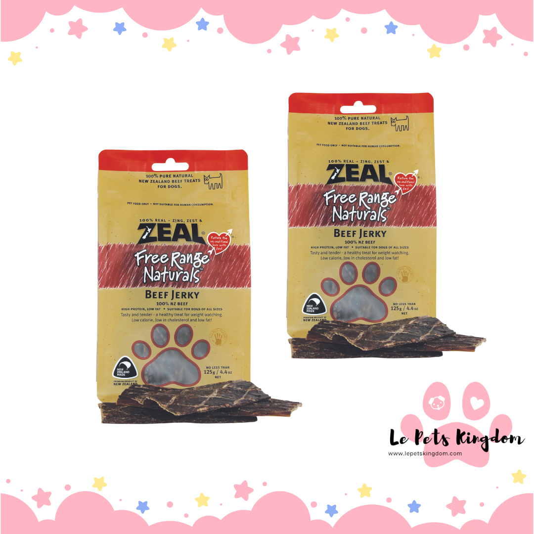 [BUNDLE OF 2] Zeal - Dried Beef Jerky 125g