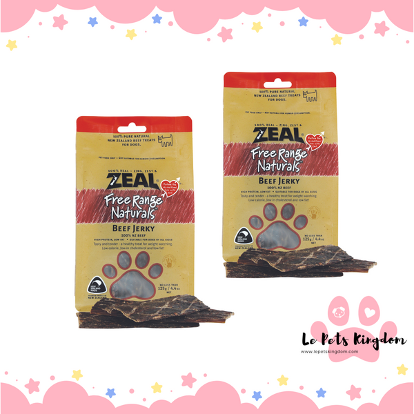 [BUNDLE OF 2] Zeal - Dried Beef Jerky 125g