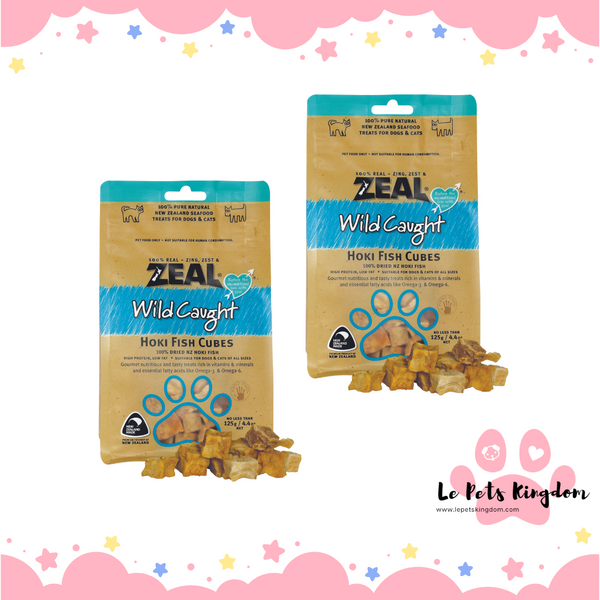 [BUNDLE OF 2] Zeal - Hoki Fish Cubes 125g