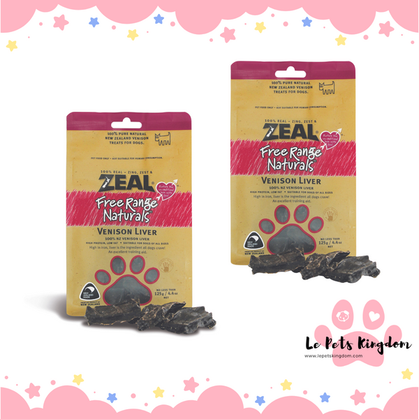 [BUNDLE OF 2] Zeal - Venison Liver 125g