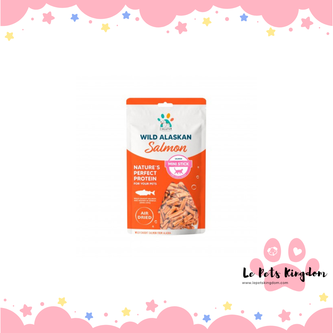 Singapaw Dog Treats Salmon Mini Stick 70g