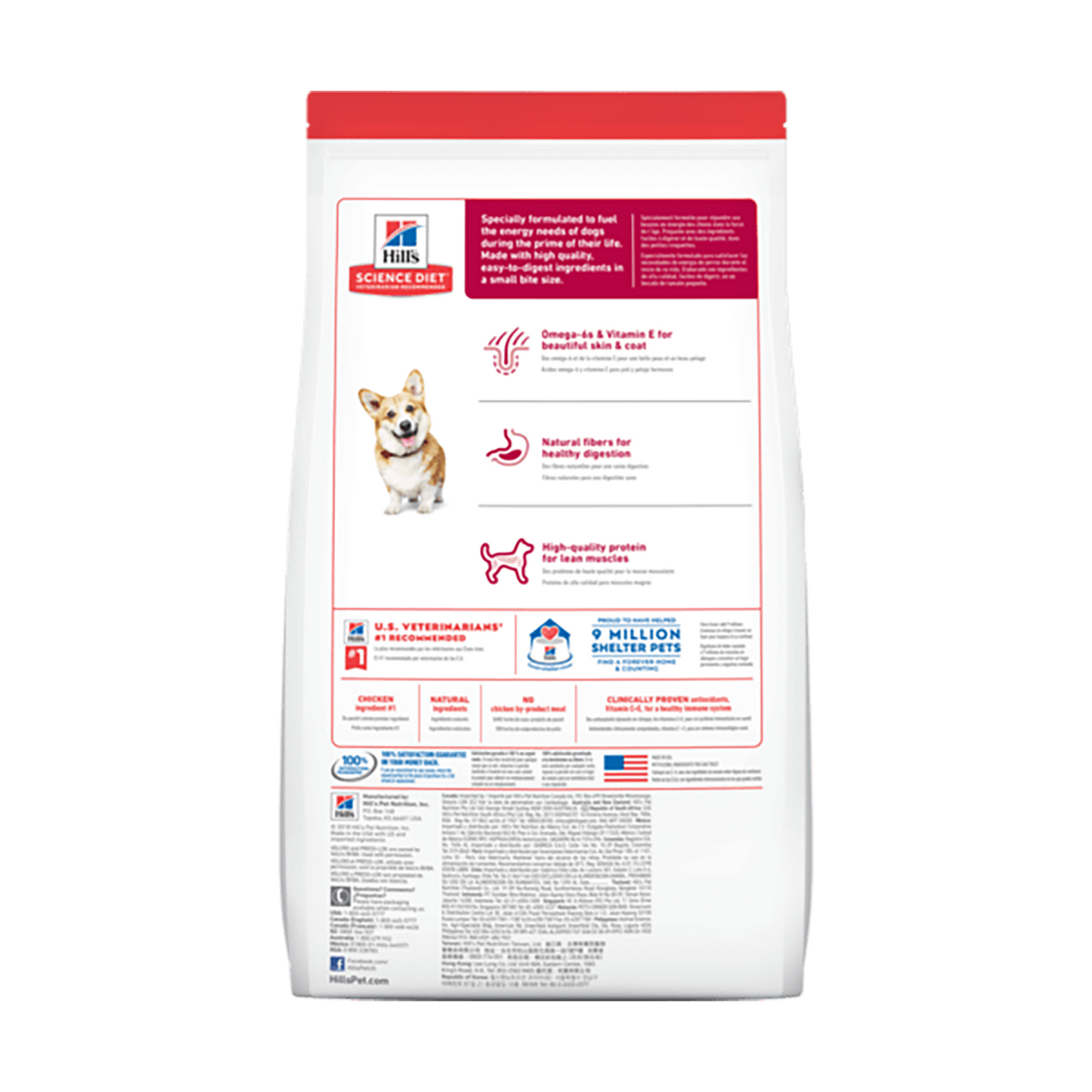 Hills Science Diet Adult Original Small Bites Chicken & Barley Dry Dog Food