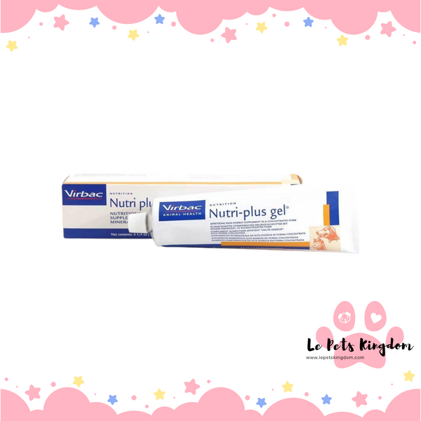 Virbac Nutri-Plus Gel Nutritional Supplement For Dogs & Cats 120g