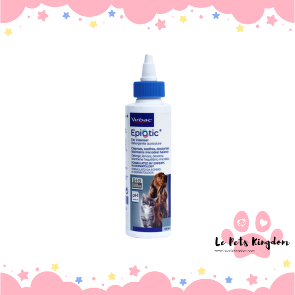 Virbac Epi-Otic Dog & Cat Ear Cleanser 125ml