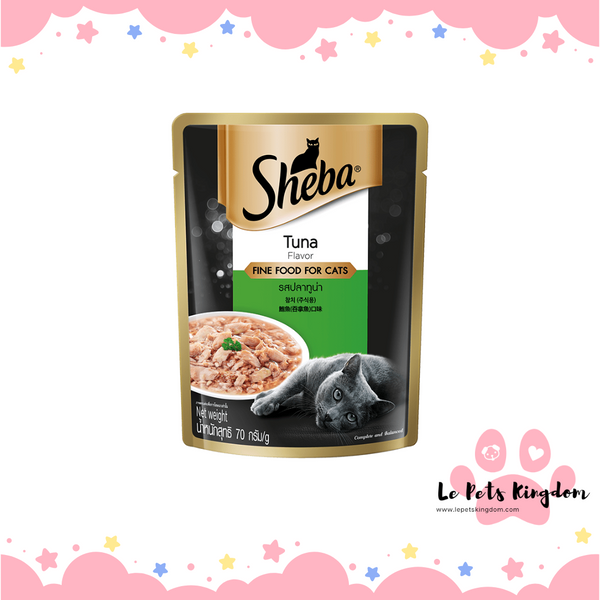 Sheba Tuna Cat Wet Food 70g X 12
