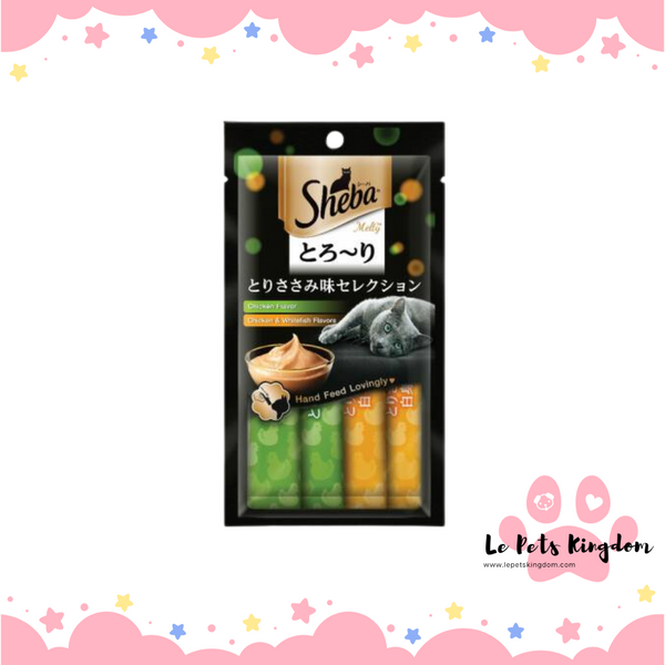 Sheba Melty Chicken & Whitefish Cat Treat 48g