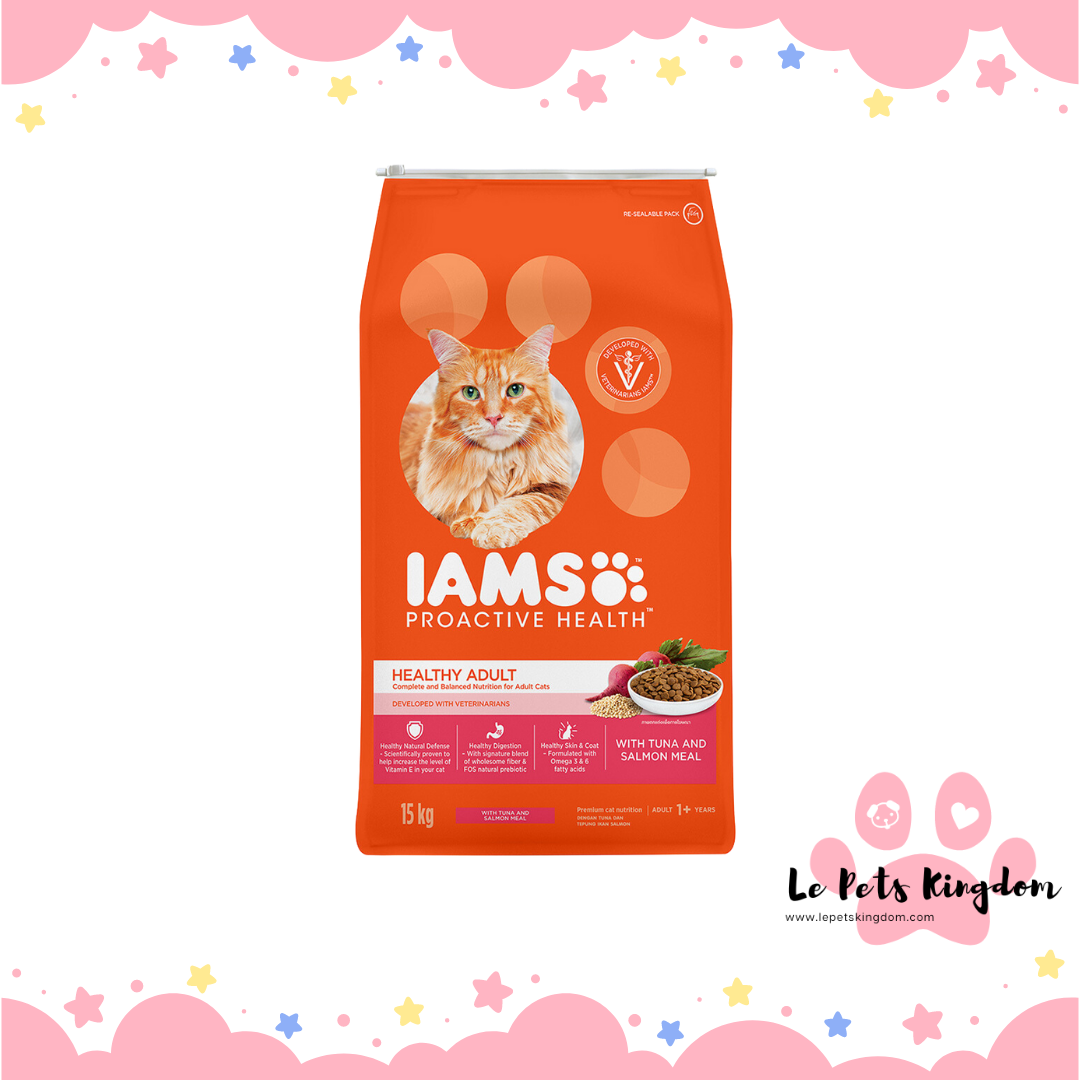 IAMS Cat Adult Tuna & Salmon Cat Dry Food