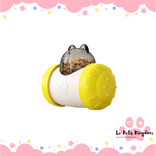 Interactive Swing Bear Dog Boredom Toy (Yellow)