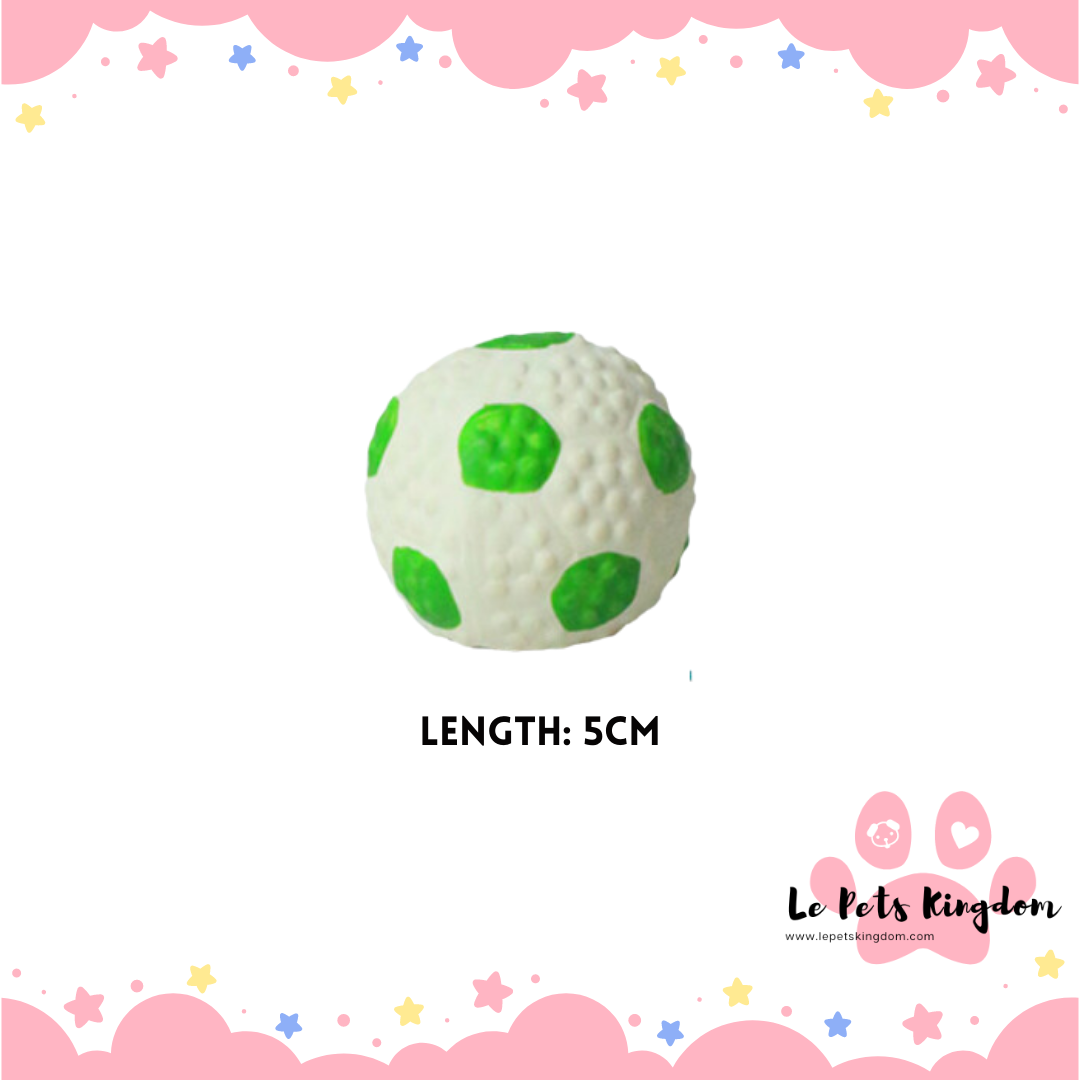 Rubber Teething Squish Ball (Mr Polka)