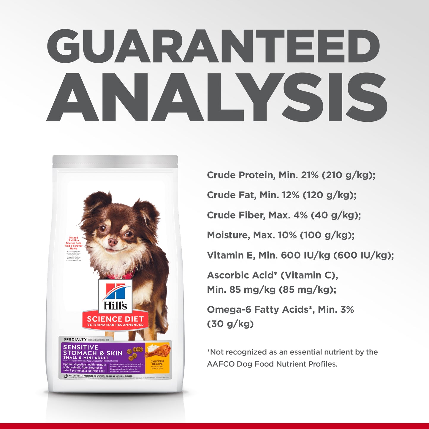 Hills Science Diet Sensitive Stomach & Skin Small and Mini Adult Dry Dog Food 1.8kg