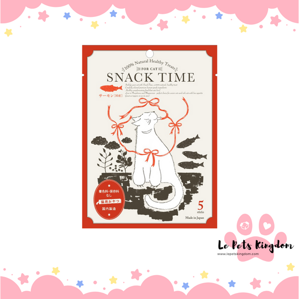 Snack Time Salmon Grain-Free Liquid Cat Treats 5pc