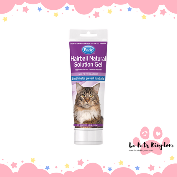 PetAg Cat Hairball Solution Gel 3.5oz (100g)