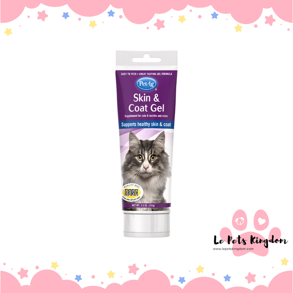 PetAg Cat Skin & Coat Gel 3.5oz (100g)