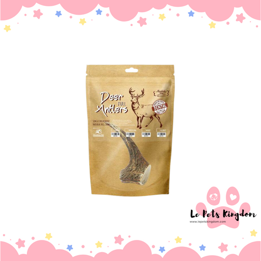 Absolute Bites Whole Deer Antlers Dental Chew